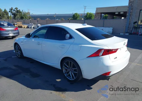 2016 Lexus Is 200T 200T from USA, damaged, VIN JTHBA1D29G5011923